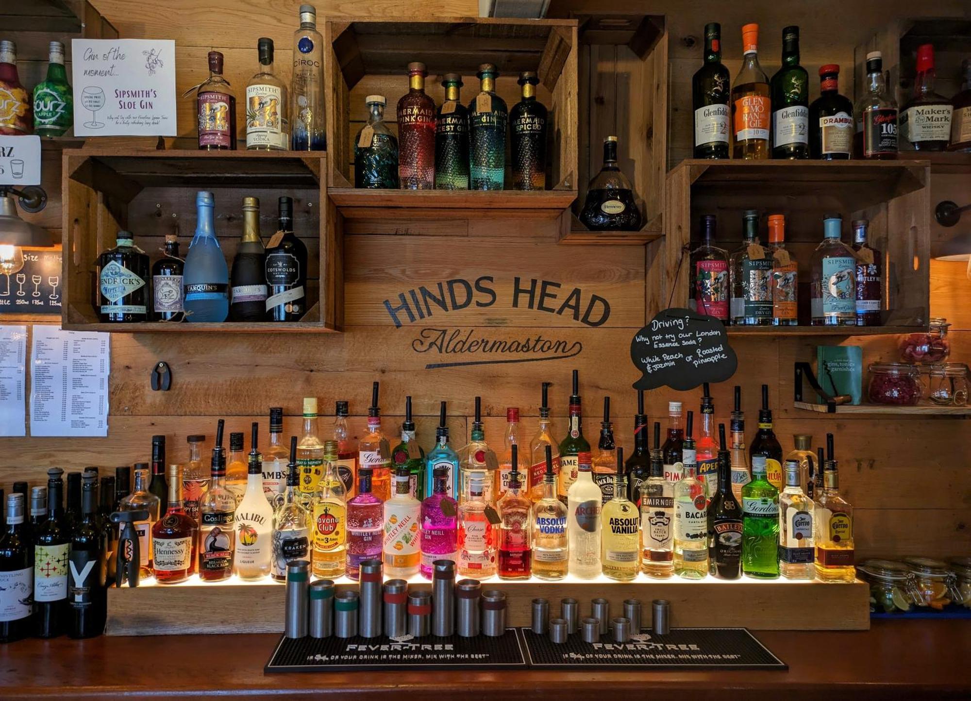 Hotel Hinds Head Aldermaston Exteriér fotografie